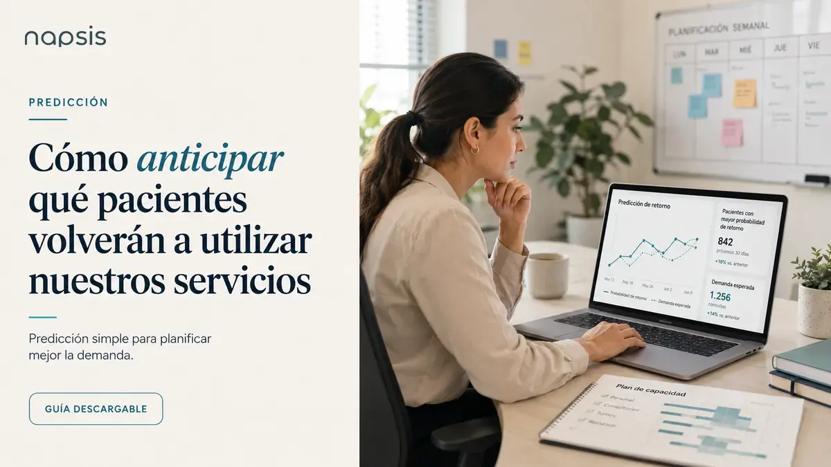 Cómo anticipar qué pacientes volverán a utilizar nuestros servicios