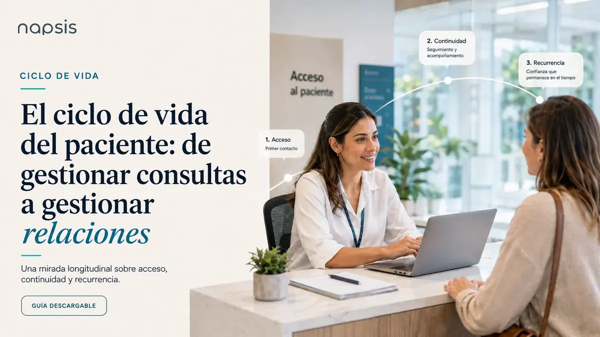 El ciclo de vida del paciente: de gestionar consultas a gestionar relaciones